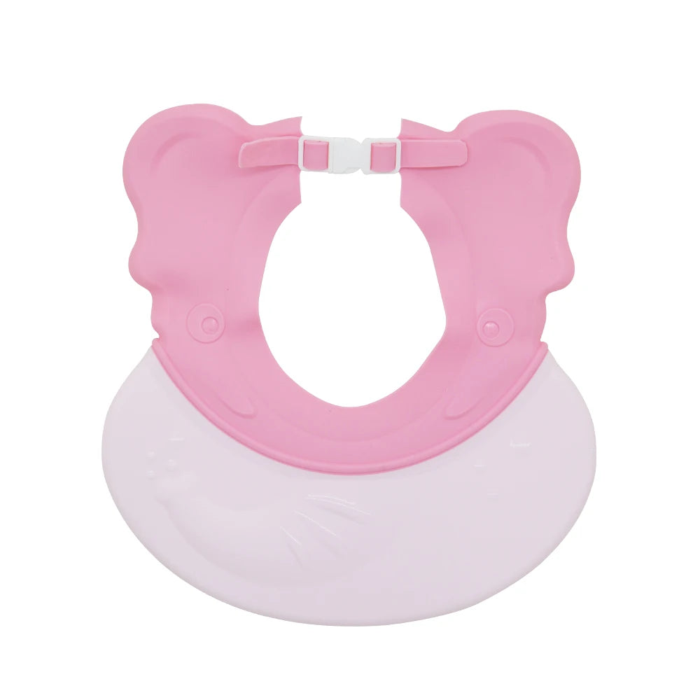 babycarebyme Shampoo Cap Adjustable Wash Shower Hat For Newborns Baby Ear Protection Children Bath Visor Head Cover Cute Octopus Shield