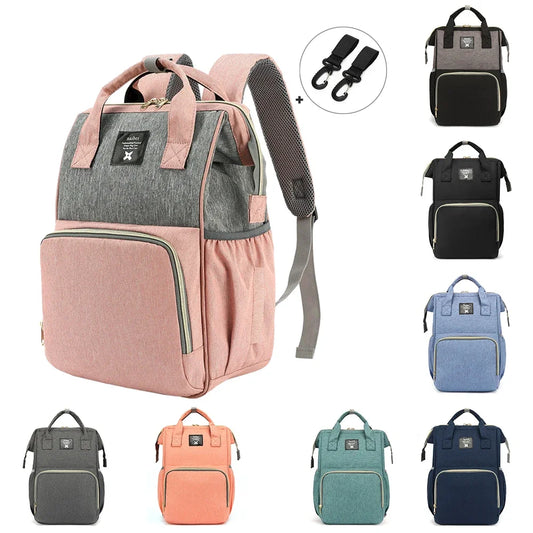 babycarebyme Bags Baby Diaper Bag Waterproof Backpack Fashion Mummy Maternity Mother Brand Mom Backpack for Mom